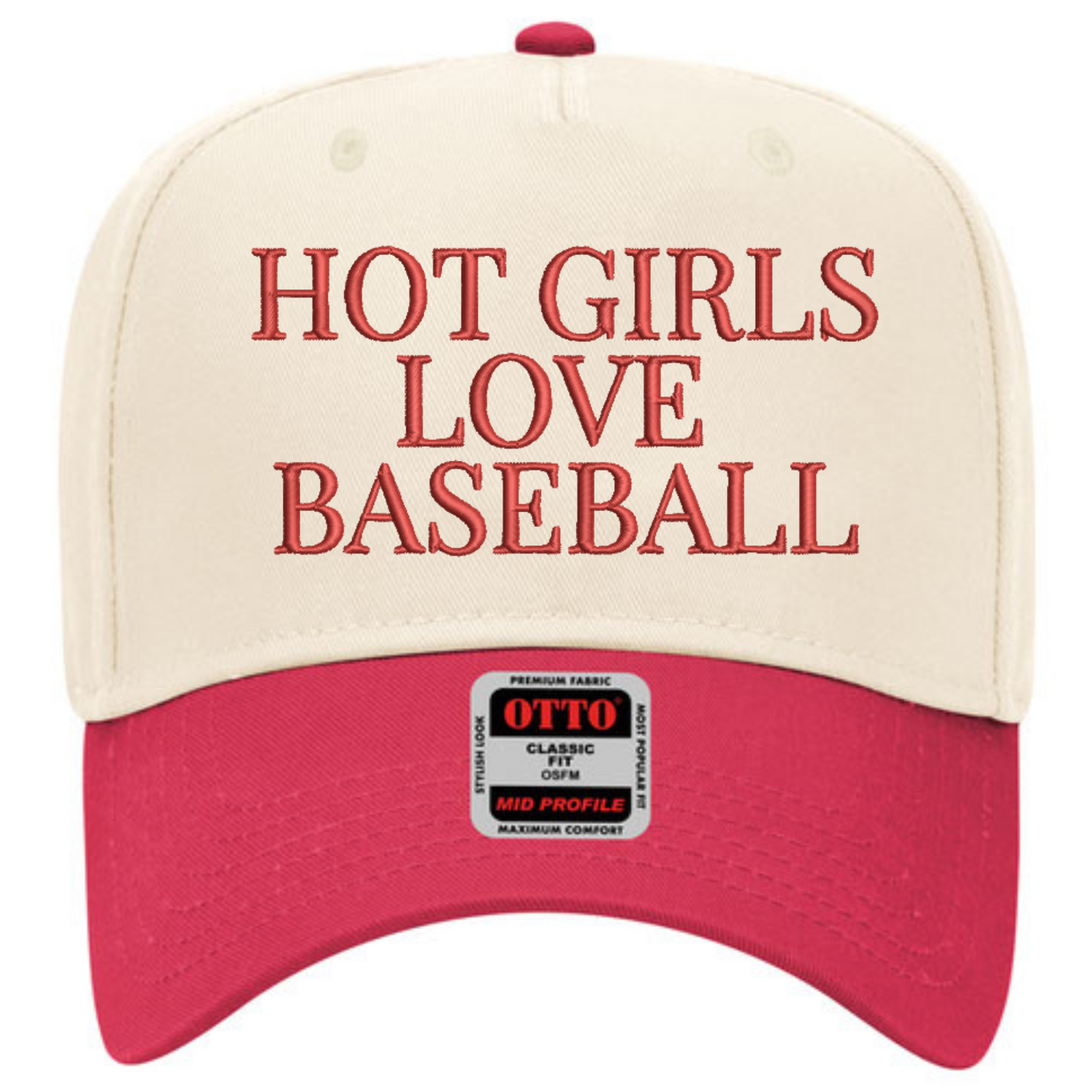 Hot Girls Love Baseball Trucker Hat