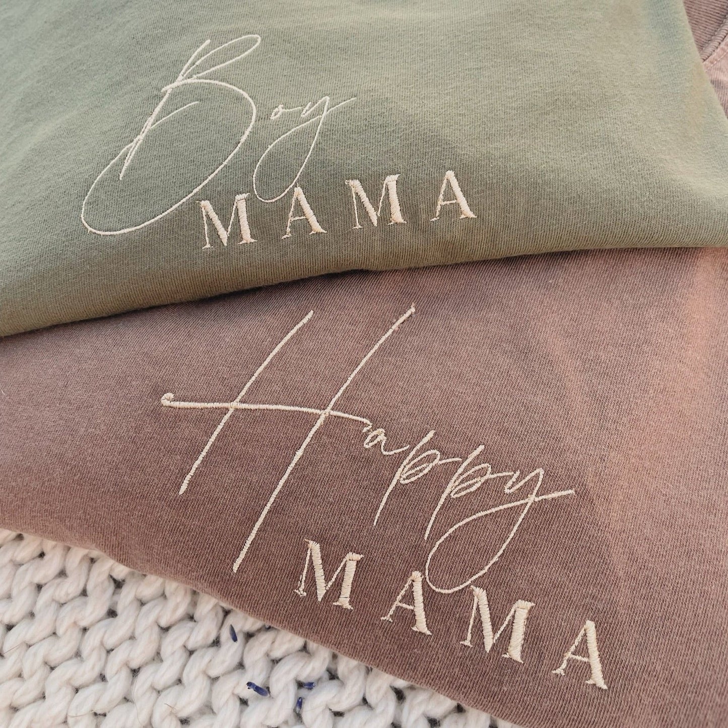 Boy Mama & Happy Mama Tshirts