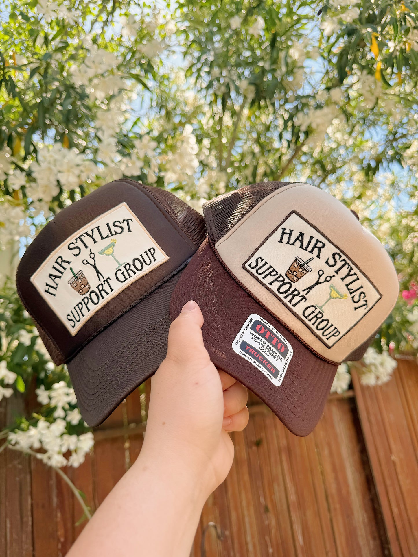 Hair Stylist Support Group Trucker Hats