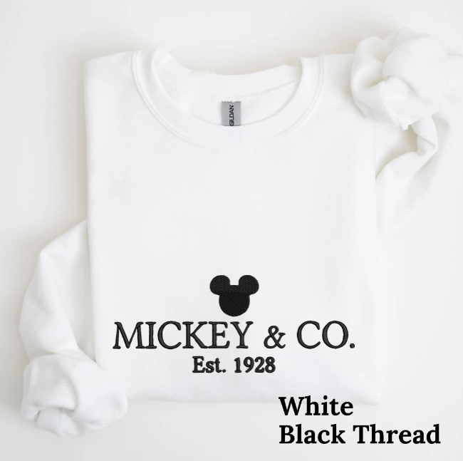 Mickey & Co Embroidered Sweatshirt