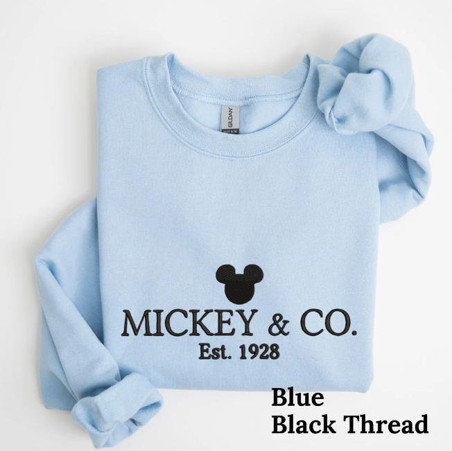 Mickey & Co Embroidered Sweatshirt