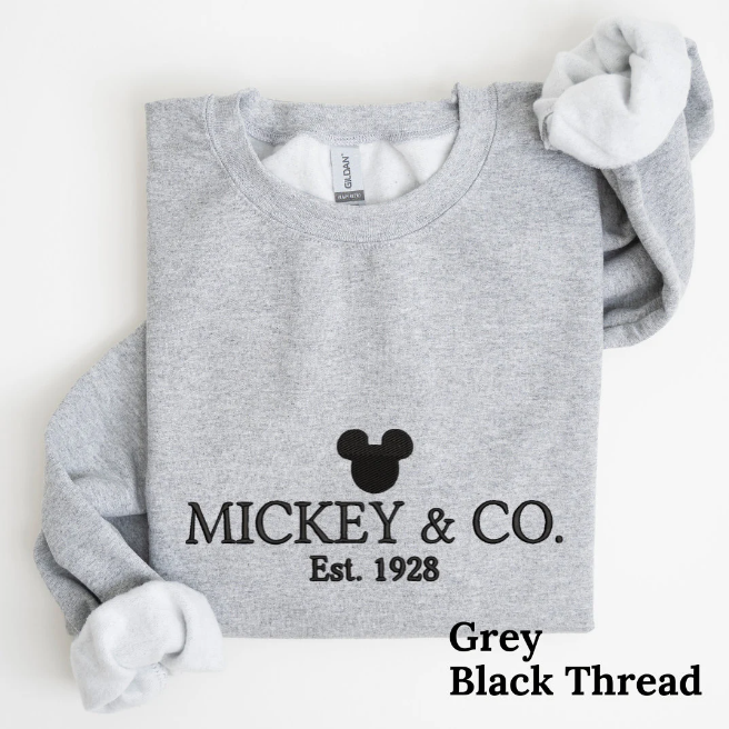 Mickey & Co Embroidered Sweatshirt