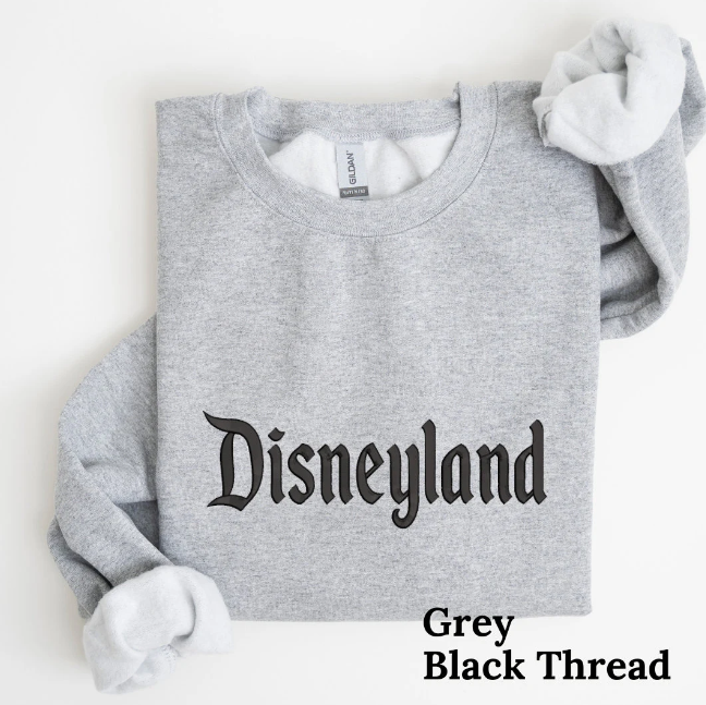 Disneyland Embroidered Crewneck