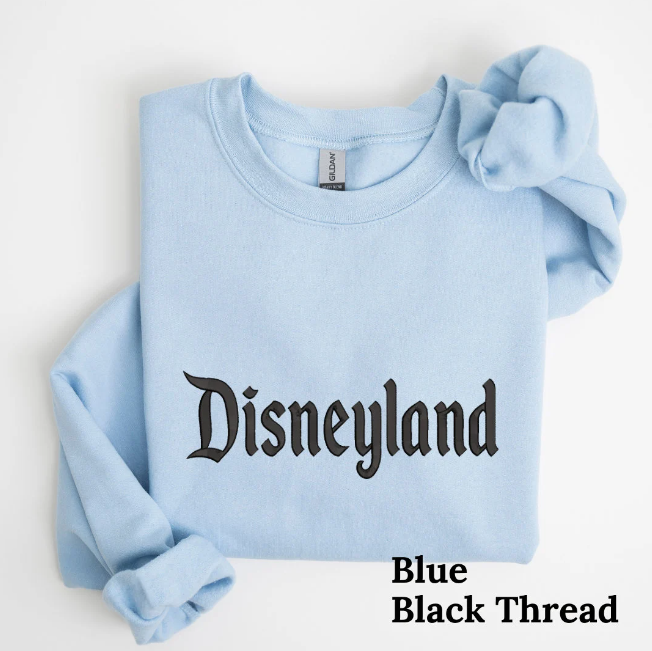 Disneyland Embroidered Crewneck