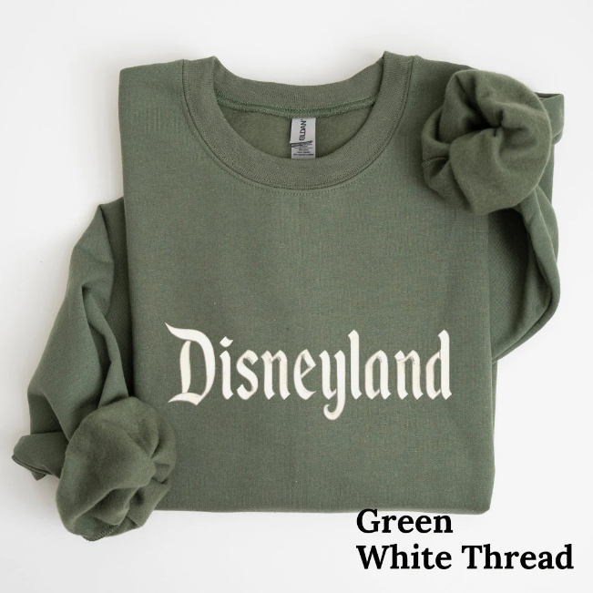 Disneyland Embroidered Crewneck