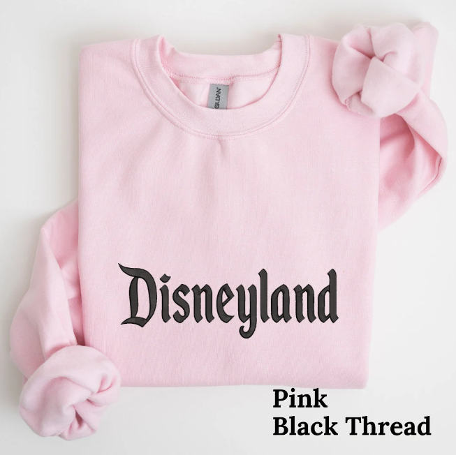 Disneyland Embroidered Crewneck