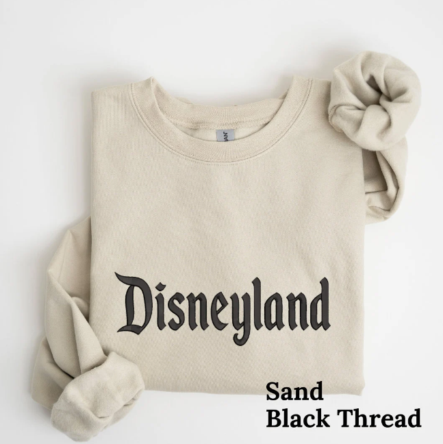 Disneyland Embroidered Crewneck
