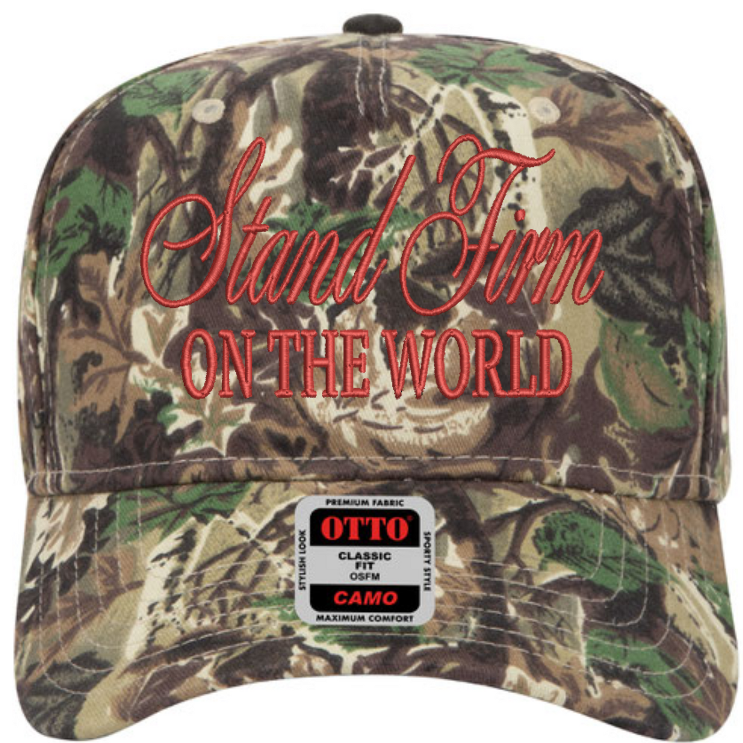 Stand Firm on the World Trucker Hat
