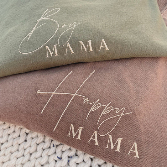 Boy Mama & Happy Mama Tshirts