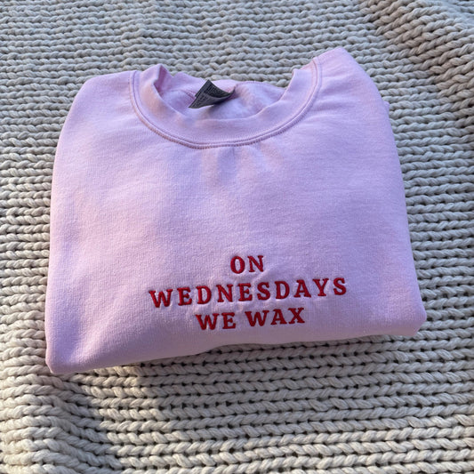 On Wednesday's We Wax
