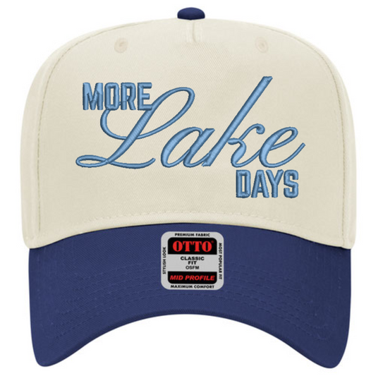 More Lake Days Trucker Hat