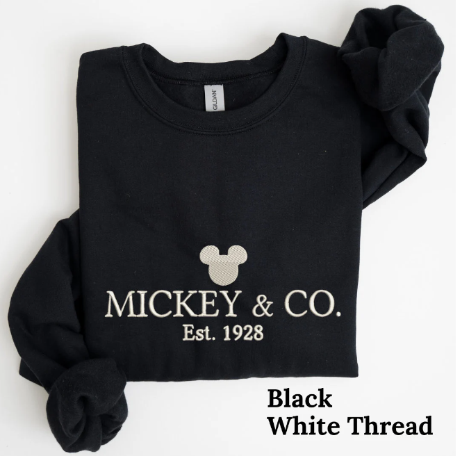 Mickey & Co Embroidered Sweatshirt